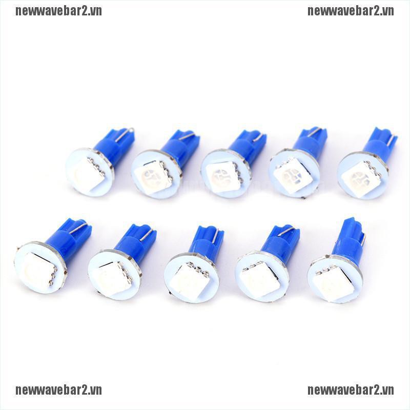 Bộ 10 Đèn Led T5 5050 Chất Lượng Cao Cho Xe Hơi