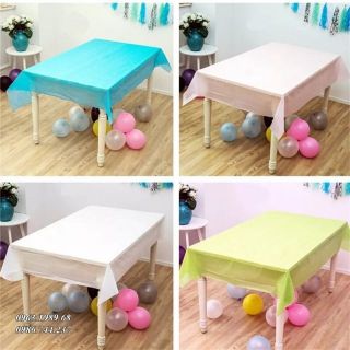 (Mã Hoàn Xu FSS12JAN)(4 MẪU)Khăn trải bàn nilông