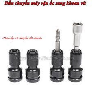 ĐẦU CHUYỂN ĐỔI Mở Ốc - bắn vít 1/2''
