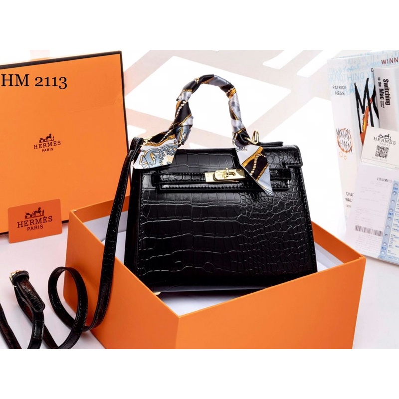 2113Hermes KELLY CROCO (Khác)