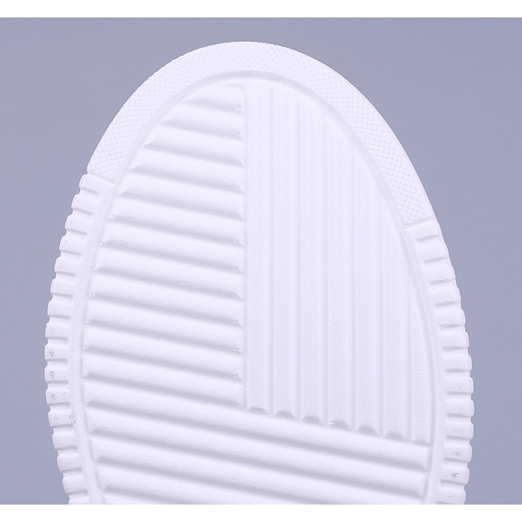 Giày Thể Thao Không Gót Màu Trắng Khóa Dán Một Mảnh Phong Cách Mùa Hè Mới 2021 Cho Nữ