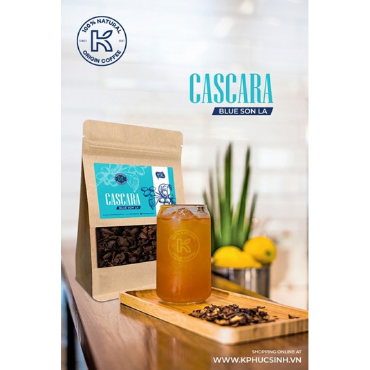 Trà Cascara làm từ Vỏ cà phê sạch Sơn la