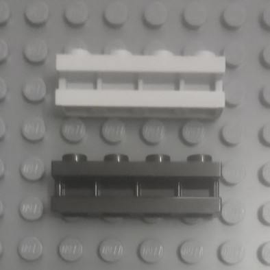 Đồ Chơi Chính Hãng Brick, Modified 1 x 4 with Groove