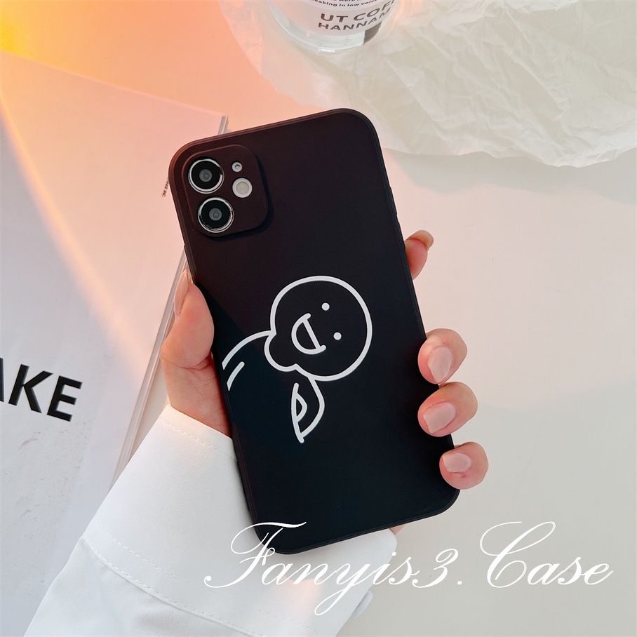 Ốp Điện Thoại Mềm Họa Tiết Vui Nhộn Cho iPhone 14 13 12 11 Pro Max X XR Xs Max 7 8 Plus SE 2020