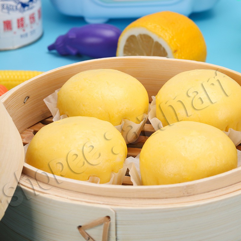 Bánh Bao Kim Sa Trứng Muối Tan Chảy Dimsum Quảng Đông