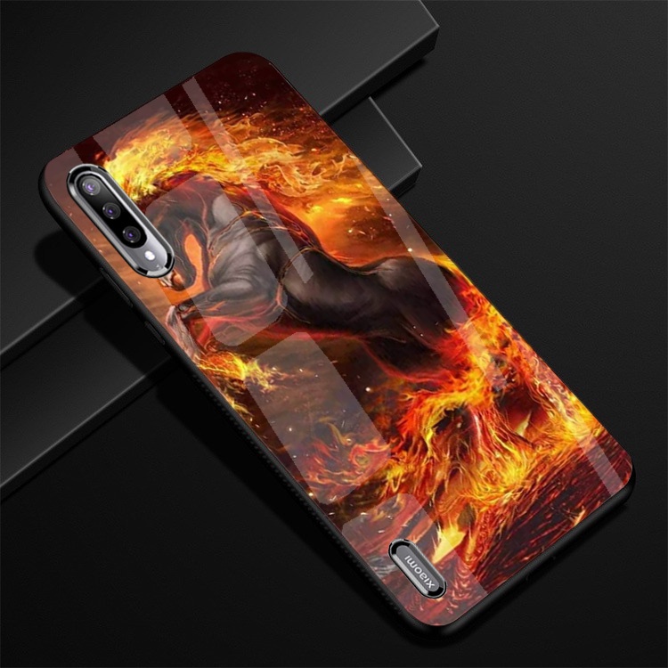 Ốp Lưng XIAOMI MI A3 mặt kính cường lực cao cấp thiết kế Độc Quyền