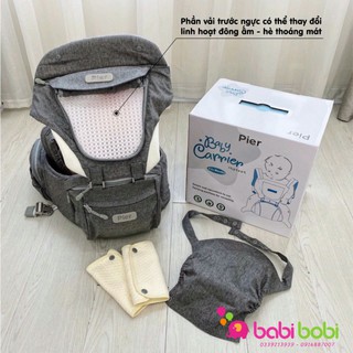 Địu Pier Xanh/Xám/hồng