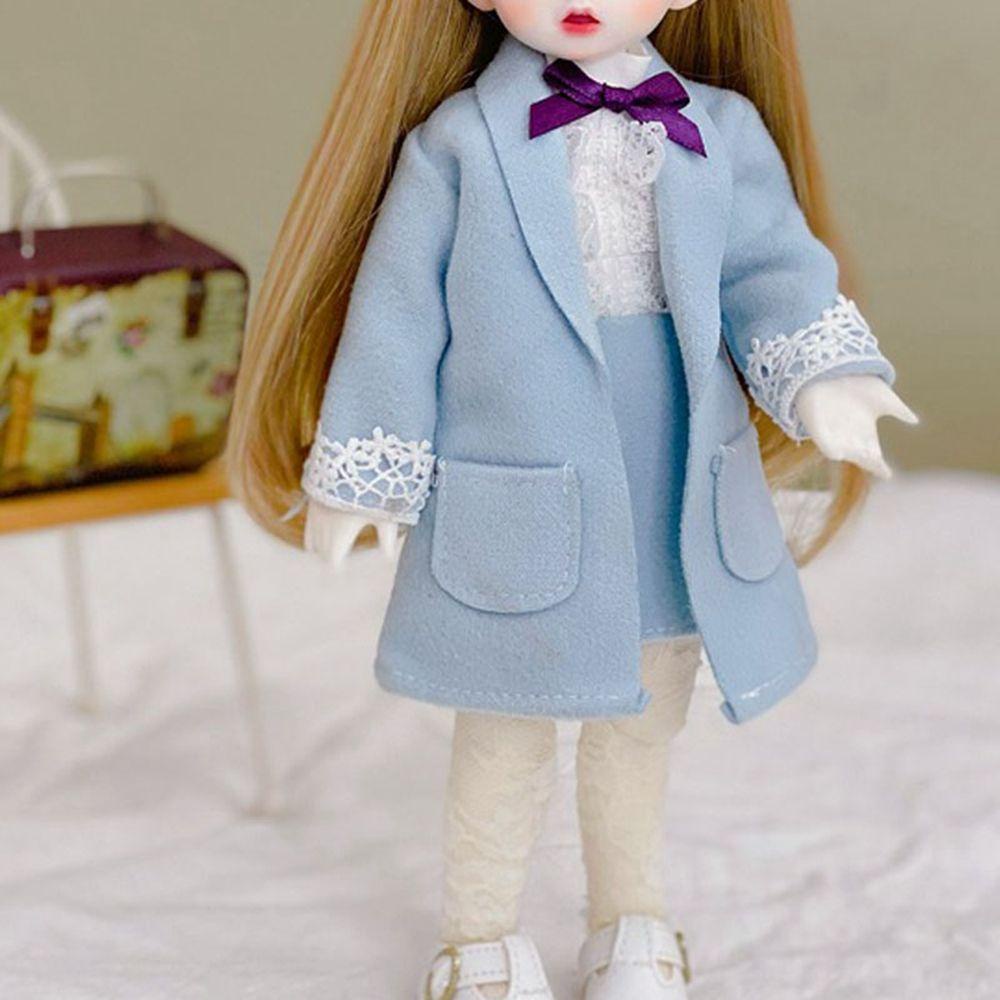 Bộ Quần Áo Búp Bê Mini 16cm 13 Khớp Động Xinh Xắn