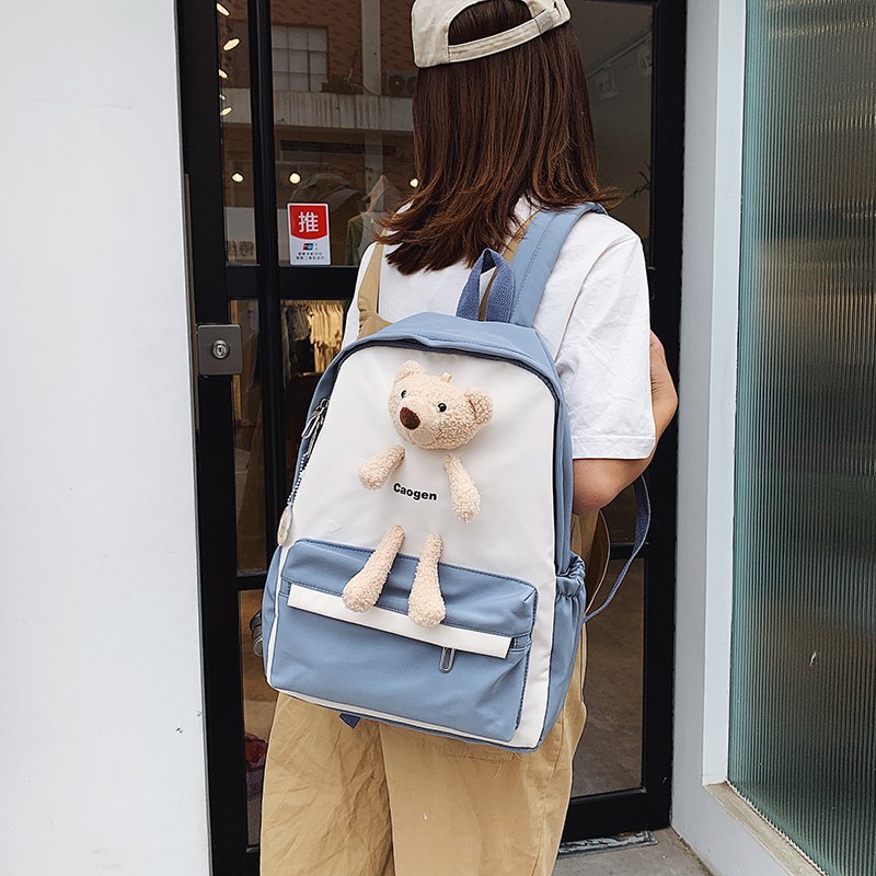 Balo đi học ulzzang thời trang unisex cá tính , cặp học sinh sinh viên dễ thương 3002