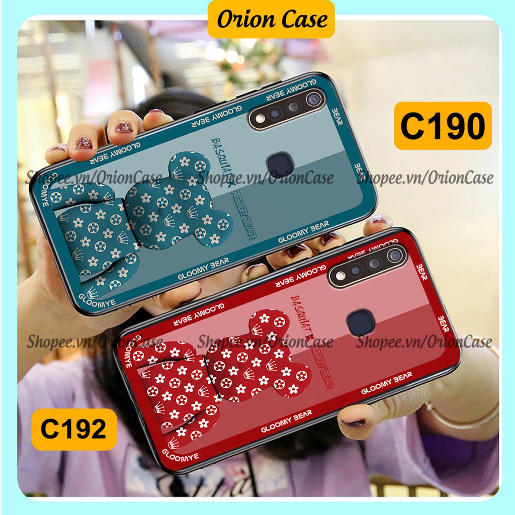 Ốp lưng Vivo Y19 / U3 in hình bearbrick 3D thời trang, cá tính. ốp chống sốc, bền đẹp