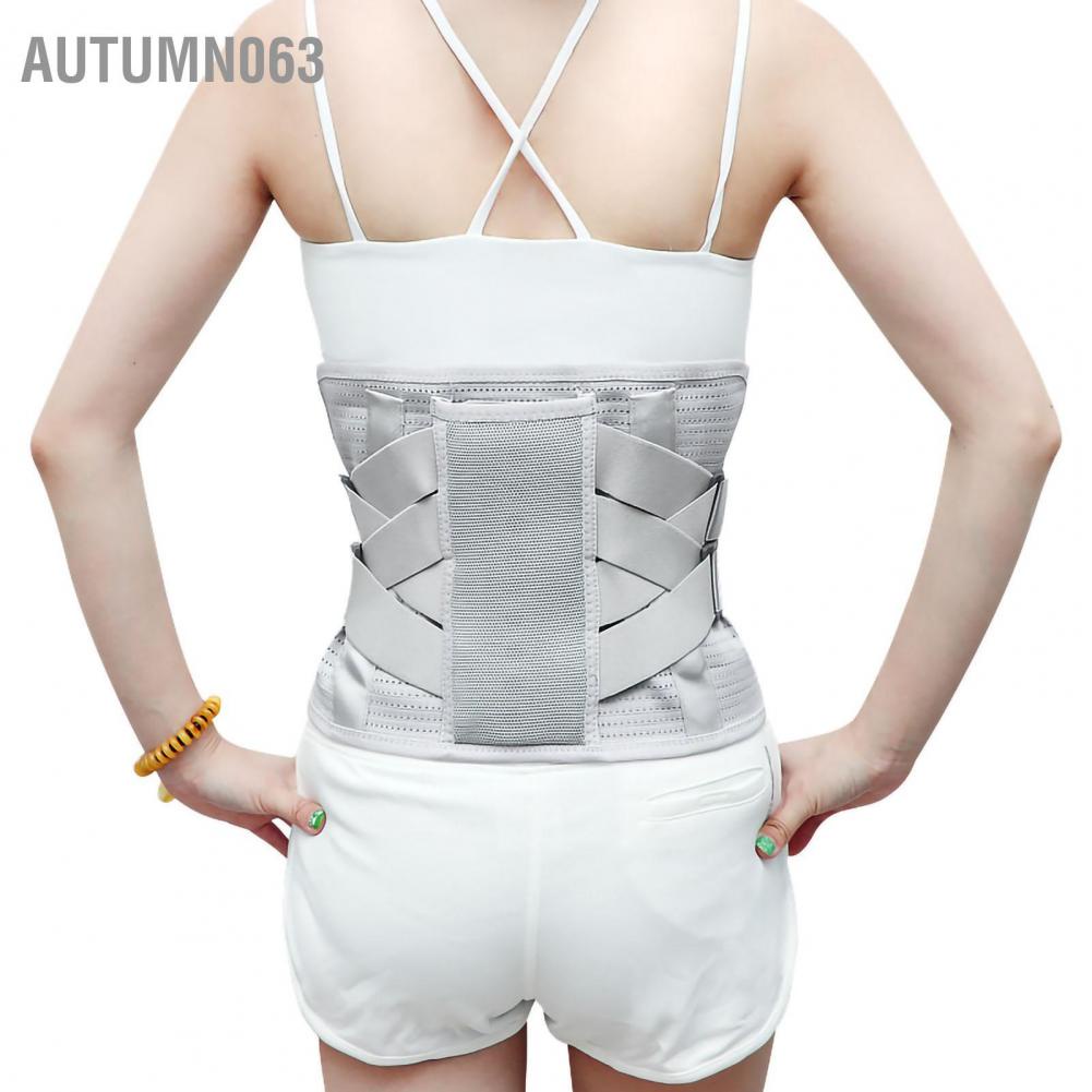 Autumn063 Đai hỗ trợ thắt lưng Thở nén Ergonomic Nén tự sưởi ấm Nẹp dưới cho Nam giới Nữ