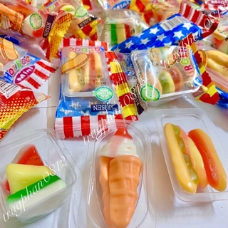 Kẹo dẻo Mini Risen Mỹ hương trái cây (gói 9g)