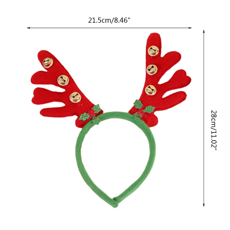 Băng Đô Cài Tóc Hình Tuần Lộc Giáng Sinh
