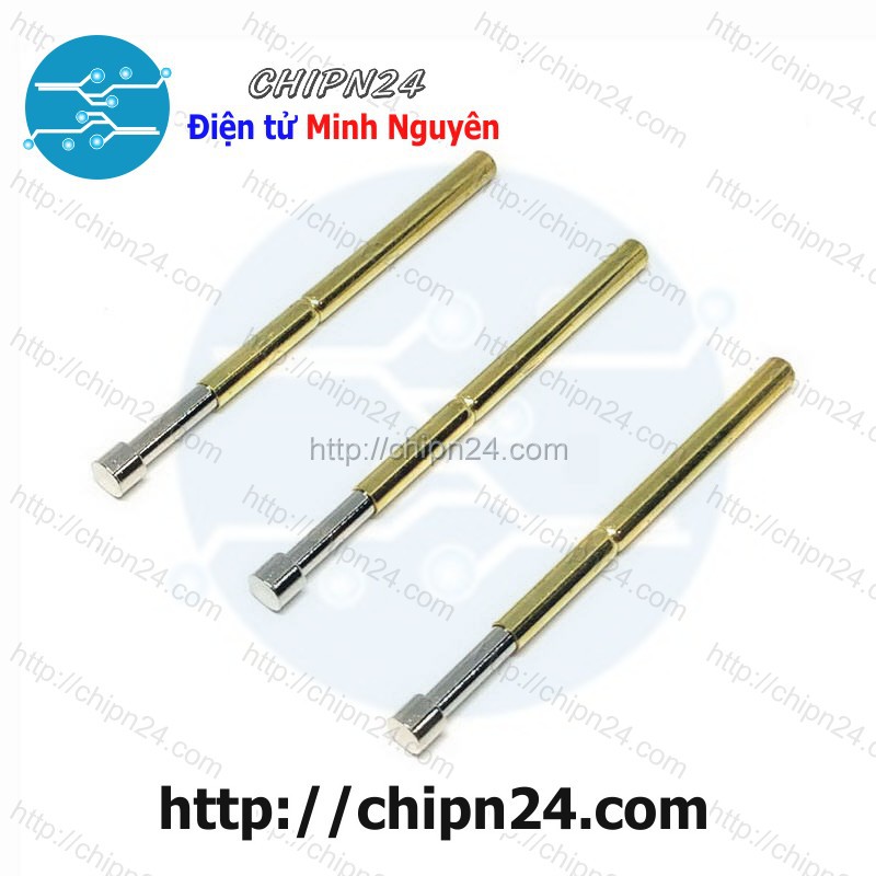 [3 CÂY] Kim test mạch P125-G, đường kính ống kim 2.0mm, đầu trụ tròn