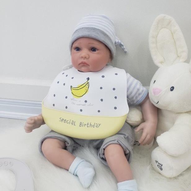 Yếm Ăn Dặm Có Máng- Silicon