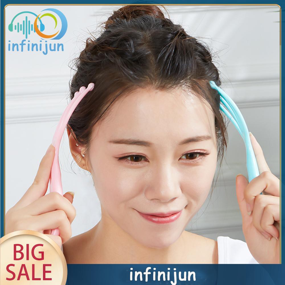 (Hàng Mới Về) Dụng Cụ Mát Xa Da Đầu Giảm Căng Thẳng Hình Bạch Tuộc