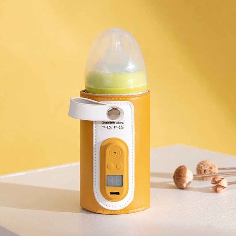 Vỏ Bọc Sưởi Ấm Bình Sữa Em Bé USB Nhỏ Gọn Dành Cho Đi Du Lịch