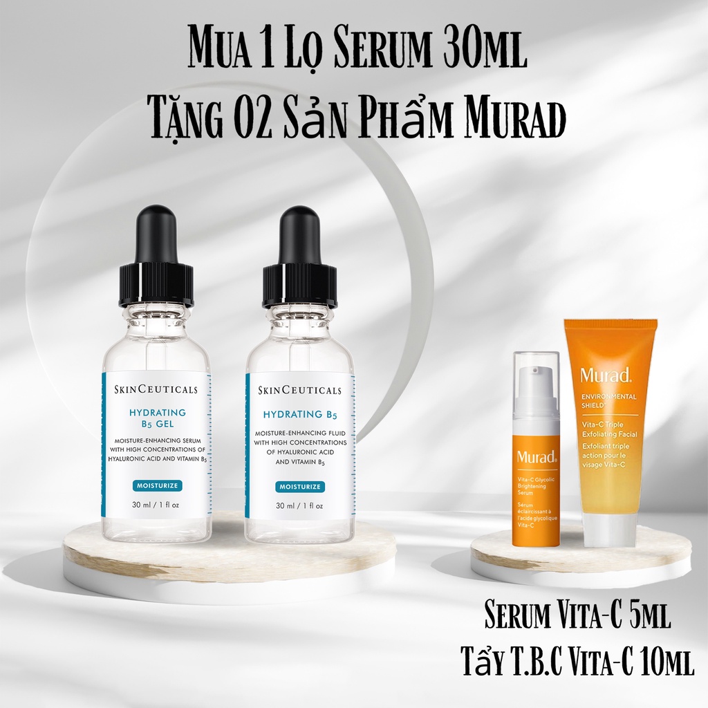 Serum Cấp Nước, Cấp Ẩm Và Phục Hồi Da SkinCeuticals Hydrating B5 Moisture Enhancing Gel 30ml
