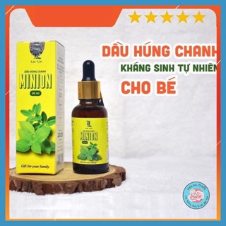 Tinh Dầu húng chanh minion cho bé
