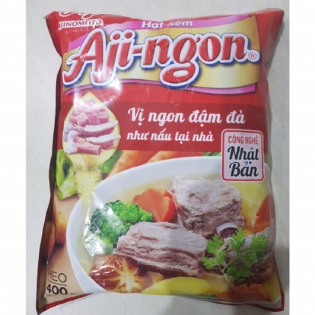 Hạt nêm Aji ngon gói 400g, 900gr date mới