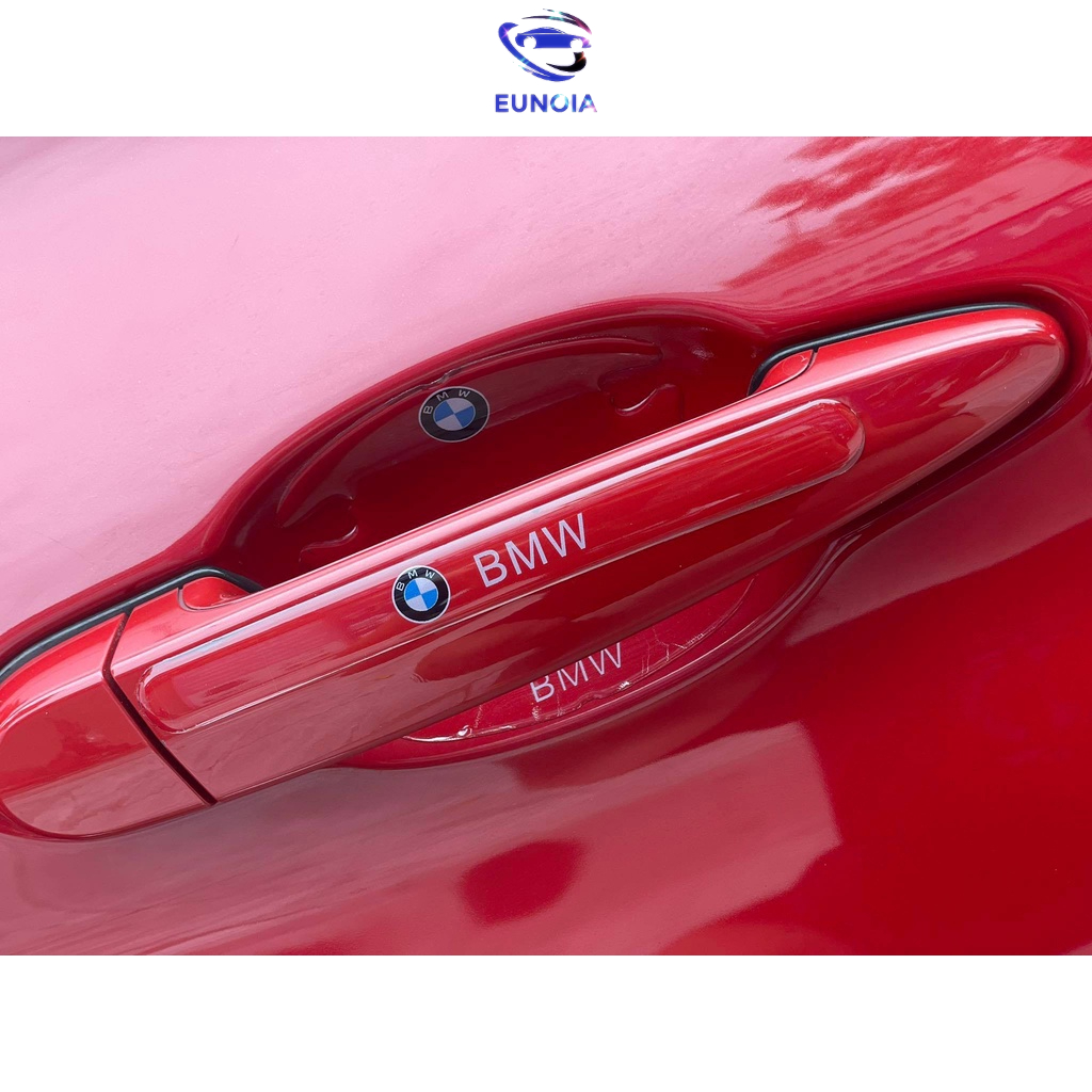 [BMW] Bộ 10 Miếng Dán Silicon Chống Xước Hõm Cửa, Tay Nắm Cửa , Gương Ô Tô Xe Hơi Có Logo Hãng Xe Bmw