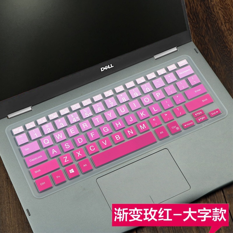 Miếng Dán Bàn Phím Silicon Mềm Siêu Mỏng Cho Laptop Dell Inspiron 7000 7472 7460 14 Inch