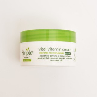 Kem dưỡng Simple Vital Vitamin Cream 50ml