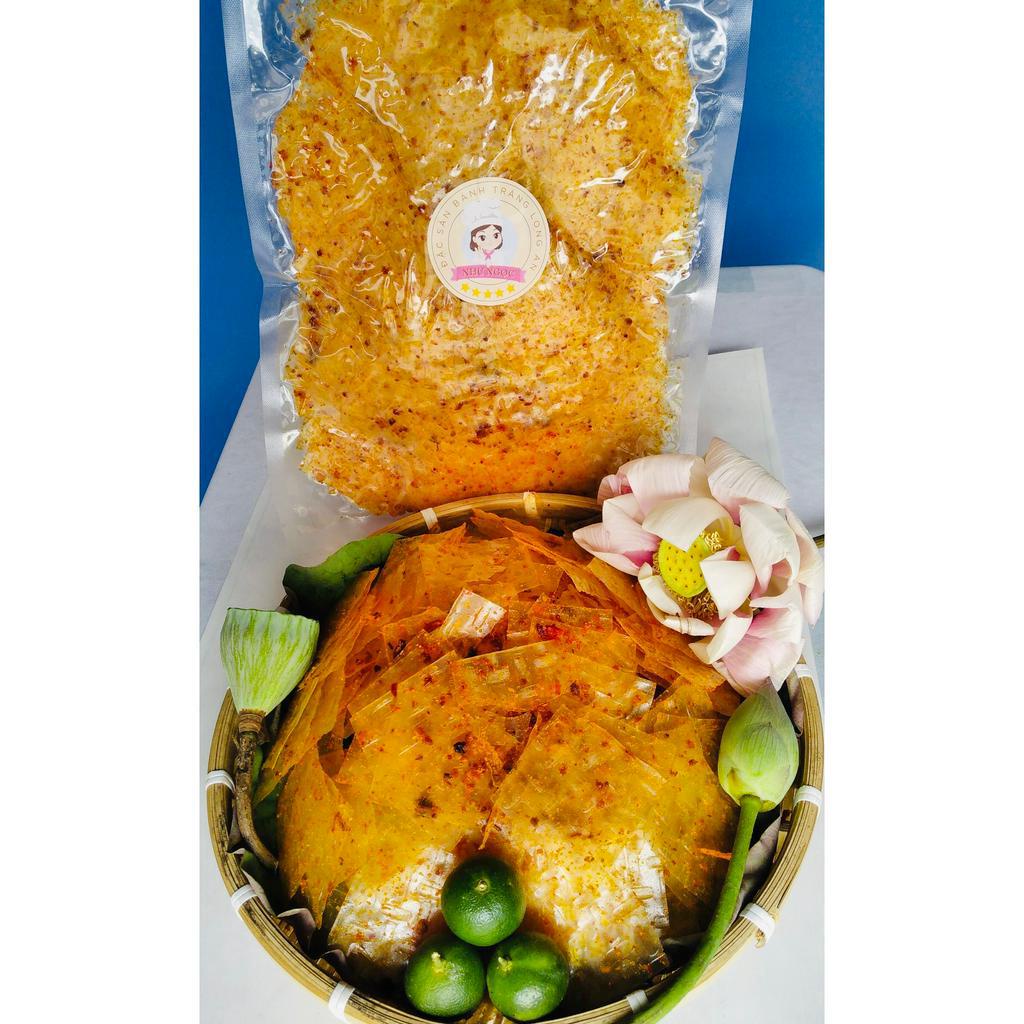 Bánh tráng khô gà lá chanh ĐẶC BIỆT  - Đồ ăn vặt NHƯ NGỌC - BÁNH HÚT CHÂN KHÔNG AN TOÀN VỆ SINH