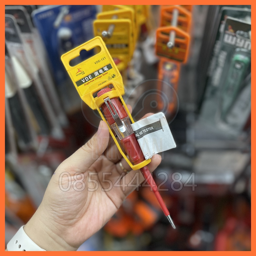 Bút thử điện [CHÍNH HÃNG] bút dò điện, bút thông mạch, bút điện xoay chiều, Bút thử điện 6V-12V-24V cho Ô tô...