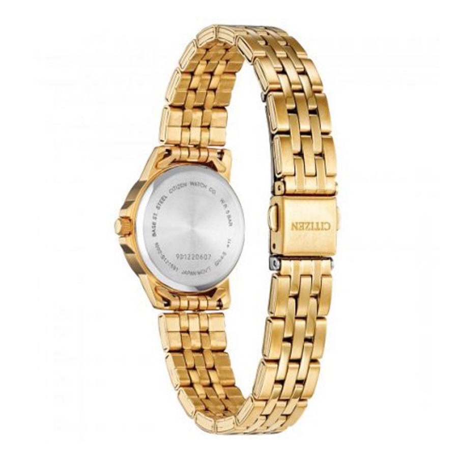 Đồng Hồ Nữ Citizen Dây Thép Không Gỉ EQ0603-59F - Mặt Đen