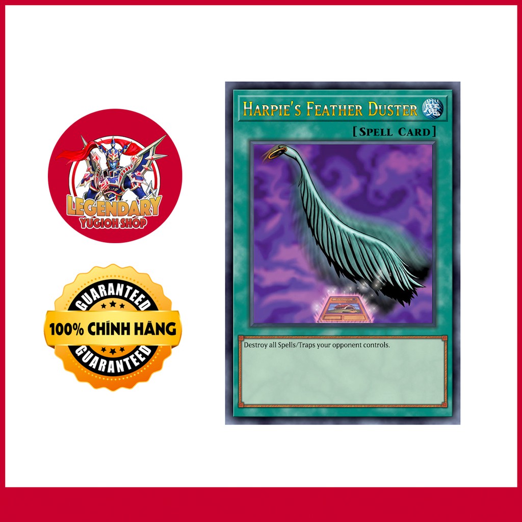 [Thẻ Bài Yugioh Chính Hãng] Harpie's Feather Duster
