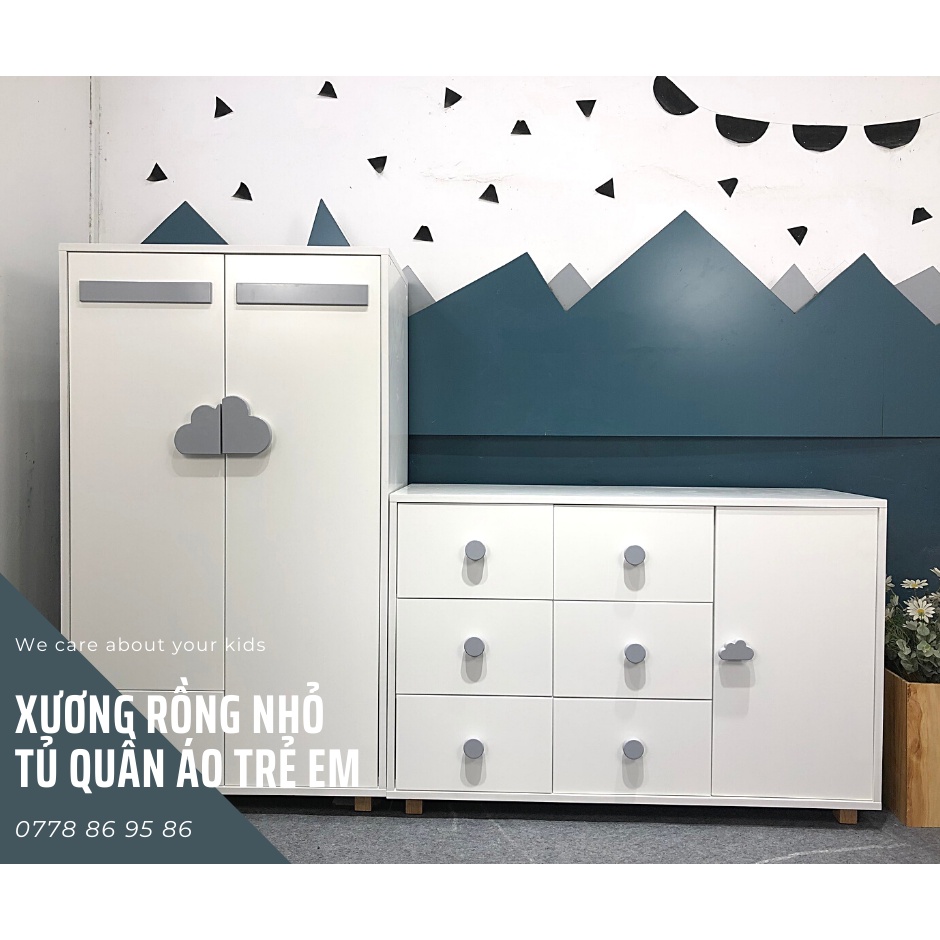 Tủ gỗ cho bé trai_XRN