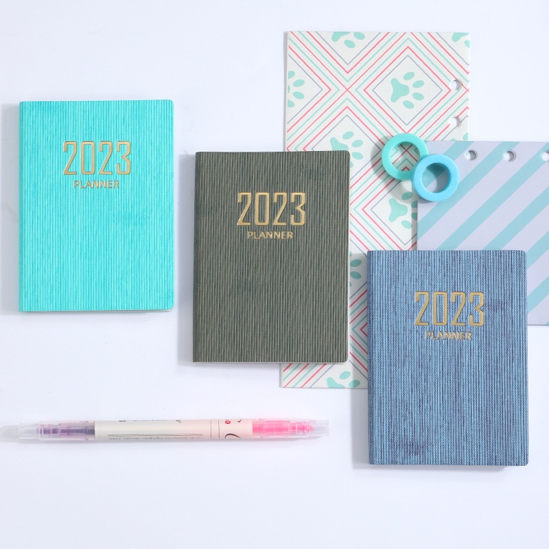 Sổ Ghi Chú Bỏ Túi 2023 Mini A7 120 Trang Tiện Dụng