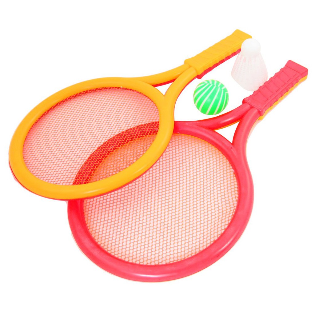 Đồ chơi Vợt Cầu lông kiêm Vợt Tennis bằng Nhựa cho Trẻ em - Giúp bé vận động và vui chơi (Loại nhỏ)