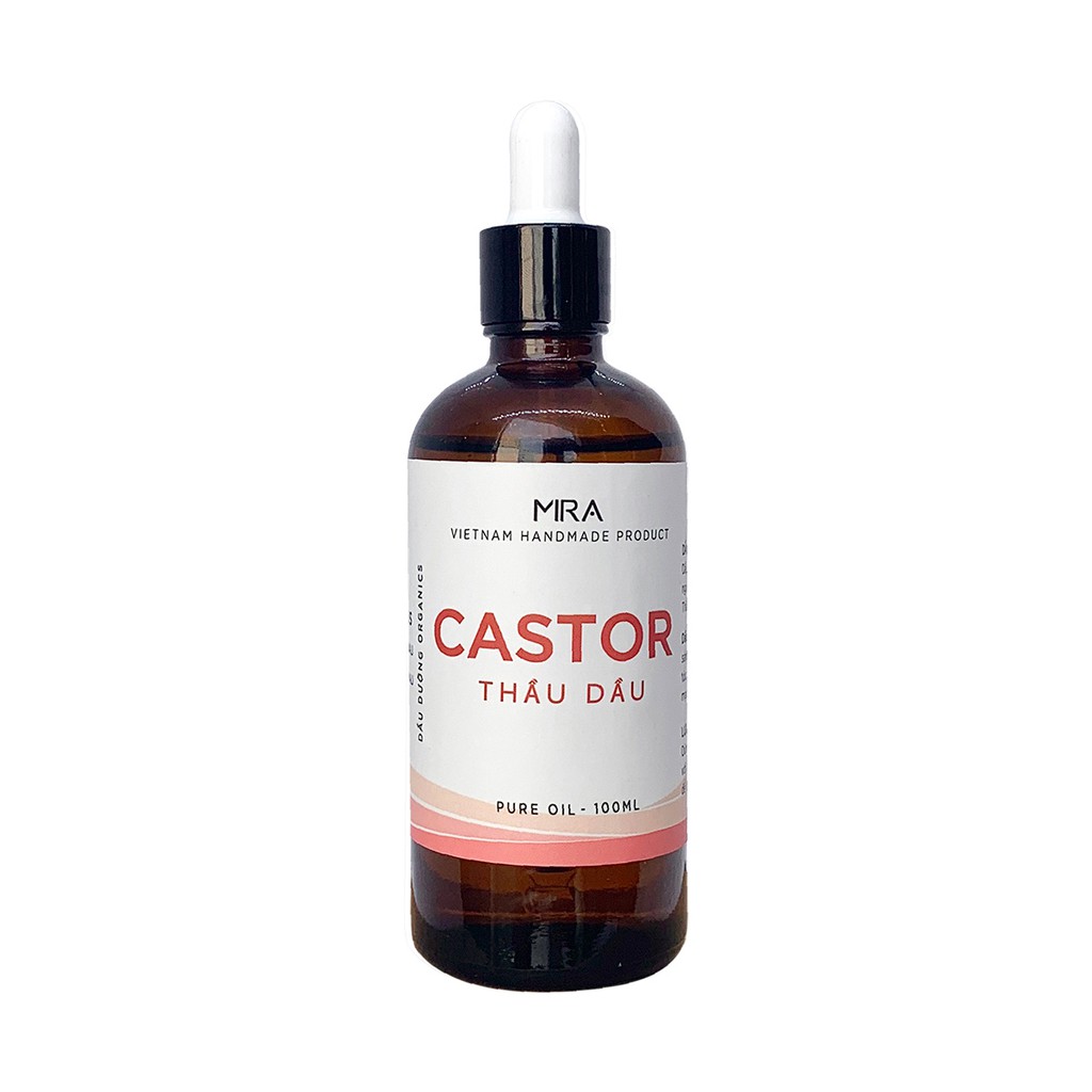 Dầu Thầu Dầu (Castor Oil) Organic Nguyên Chất 100ml
