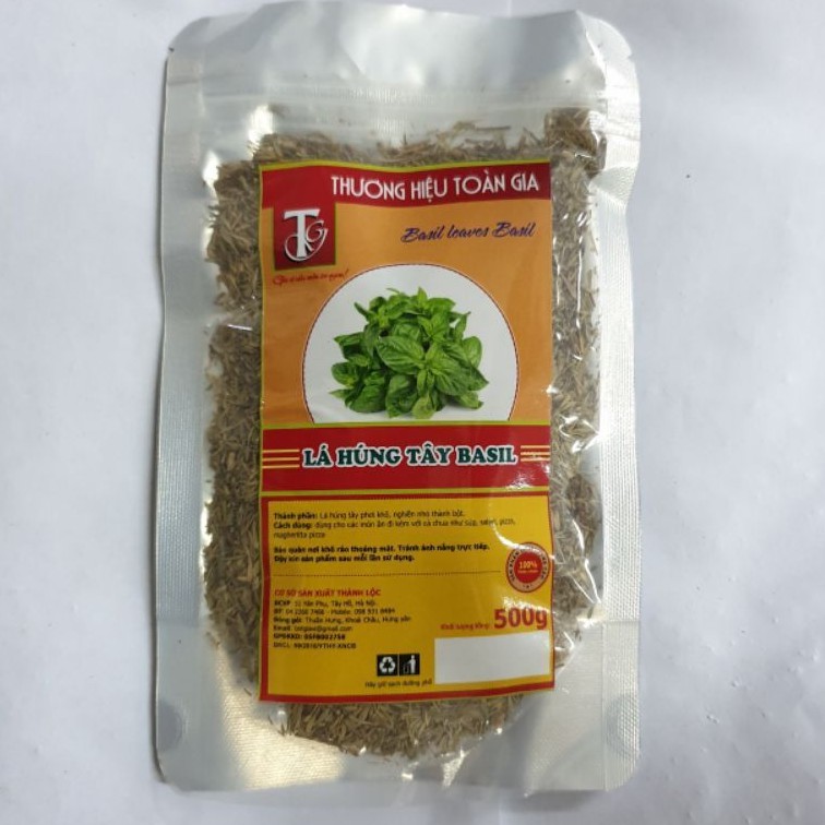 Lá Húng Tây Basil gói 50g