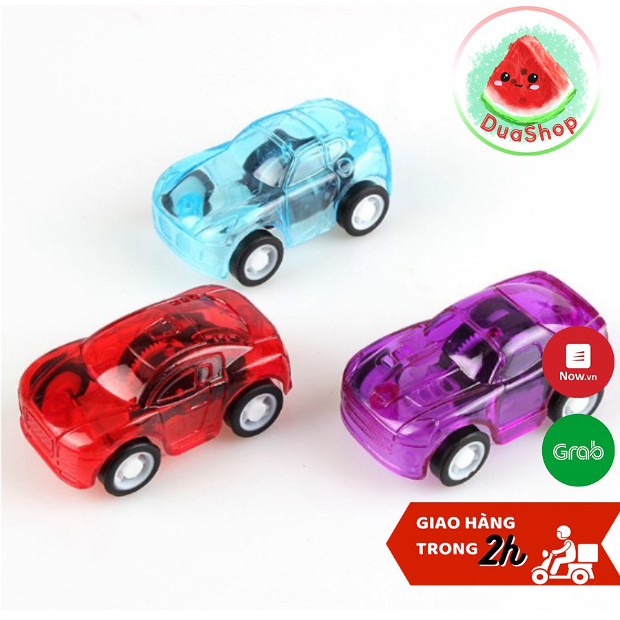 Ô tô bánh đà tí hon cho bé 5*2,5*2 cm - Đồ chơi ô tô chạy cót 🍉Duashop🍉
