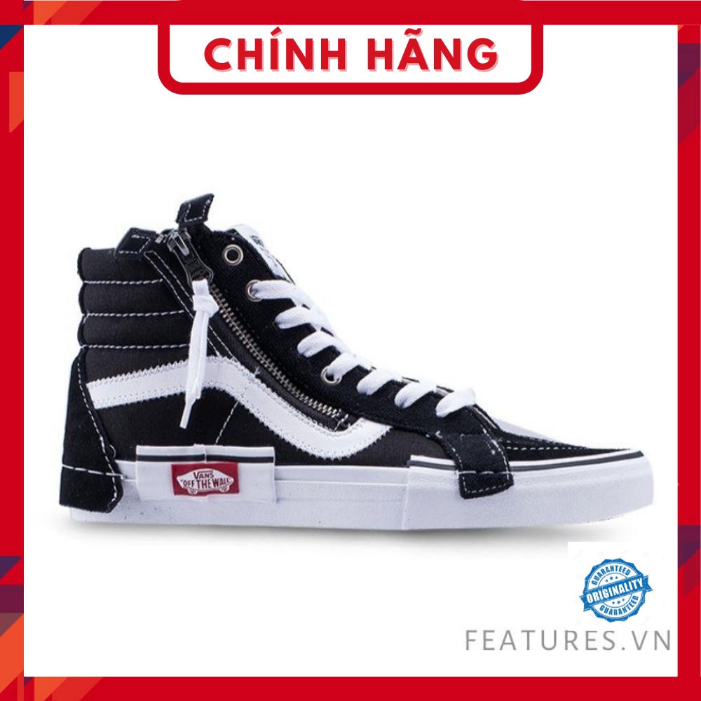 Vans Sk8 CAP LX Reissue Black White