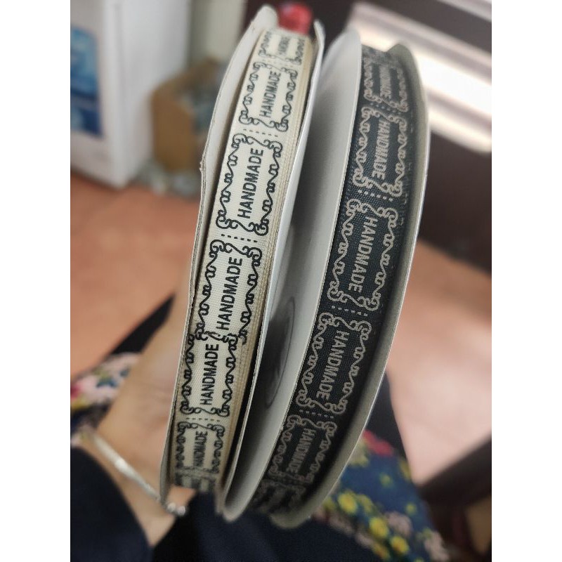 DIY - Ruy băng chữ handmade