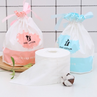 Khăn khô đa năng BABY COTTON dùng 1 lần, khăn mặt 1 lần cuộn 85 khăn