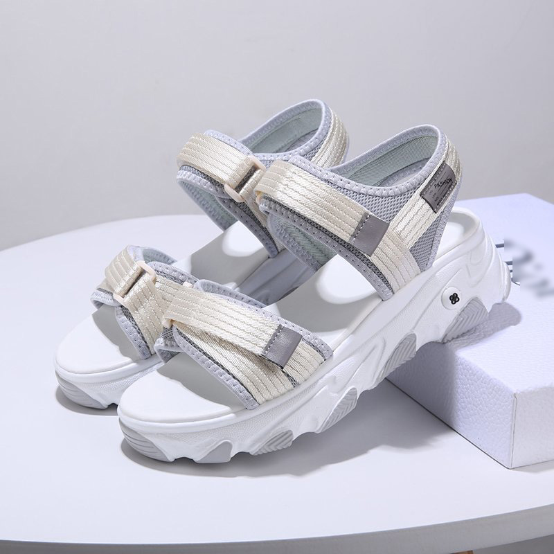 Giày xăng đan đế dày kiểu thể thao năng động thời trang đi biển mùa hè cho bạn gái
