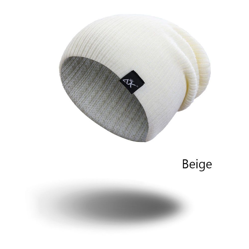 Mũ Beanie Đan Len Cao Cấp Màu Trơn Giữ Ấm Mùa Thu Đông Nhiều Màu Sắc Chất Lượng Cao Cho Nam Nữ