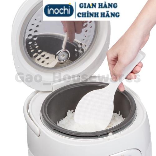 [FreeShip] Muỗng xới cơm chống dính đế đứng Sendai cao cấp inochi - Giao màu ngẫu nhiên