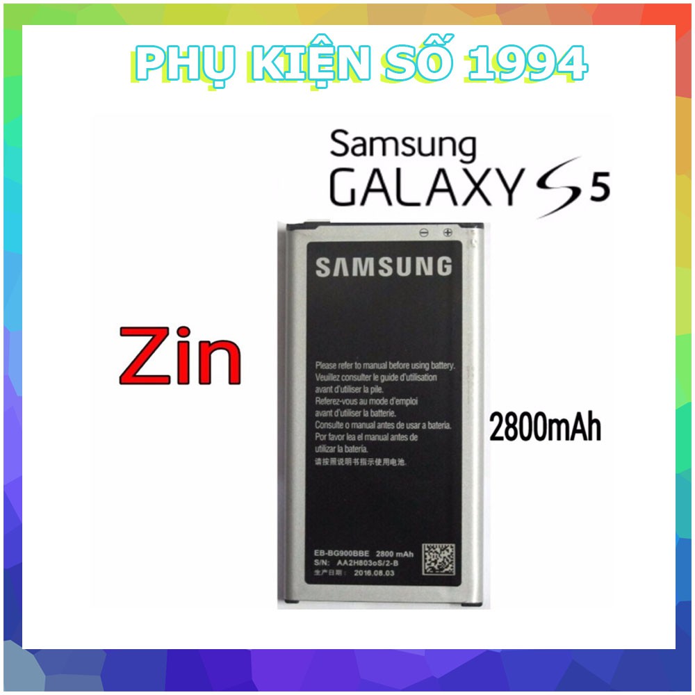 Pin Samsung galaxy S5 chính hãng giá tốt