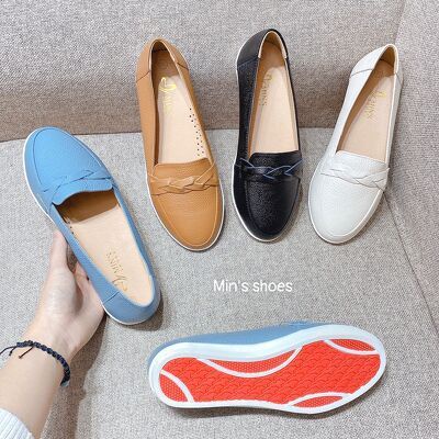 Min's Shoes - Giày Slip On Da Mềm Êm Chân GL68