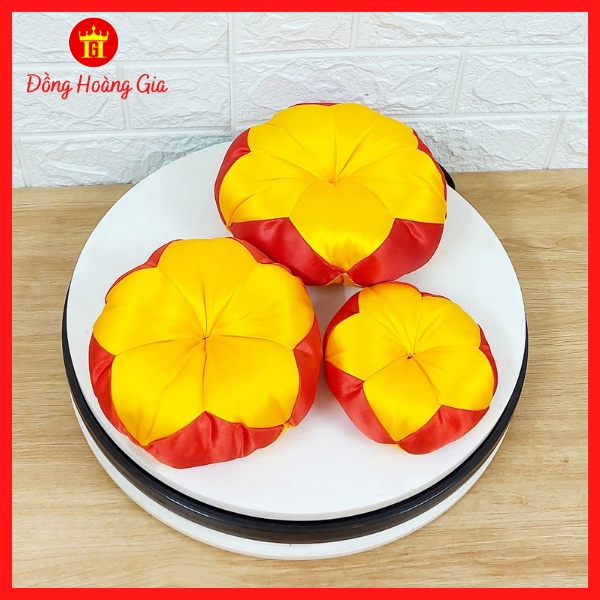 Đệm Chuông Mõ Bằng Vải Lụa Cao Cấp