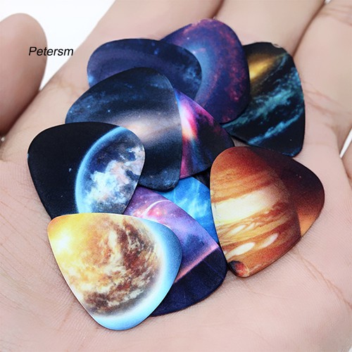 Set 10 Miếng Gảy Đàn Guitar Nhiều Màu Sắc