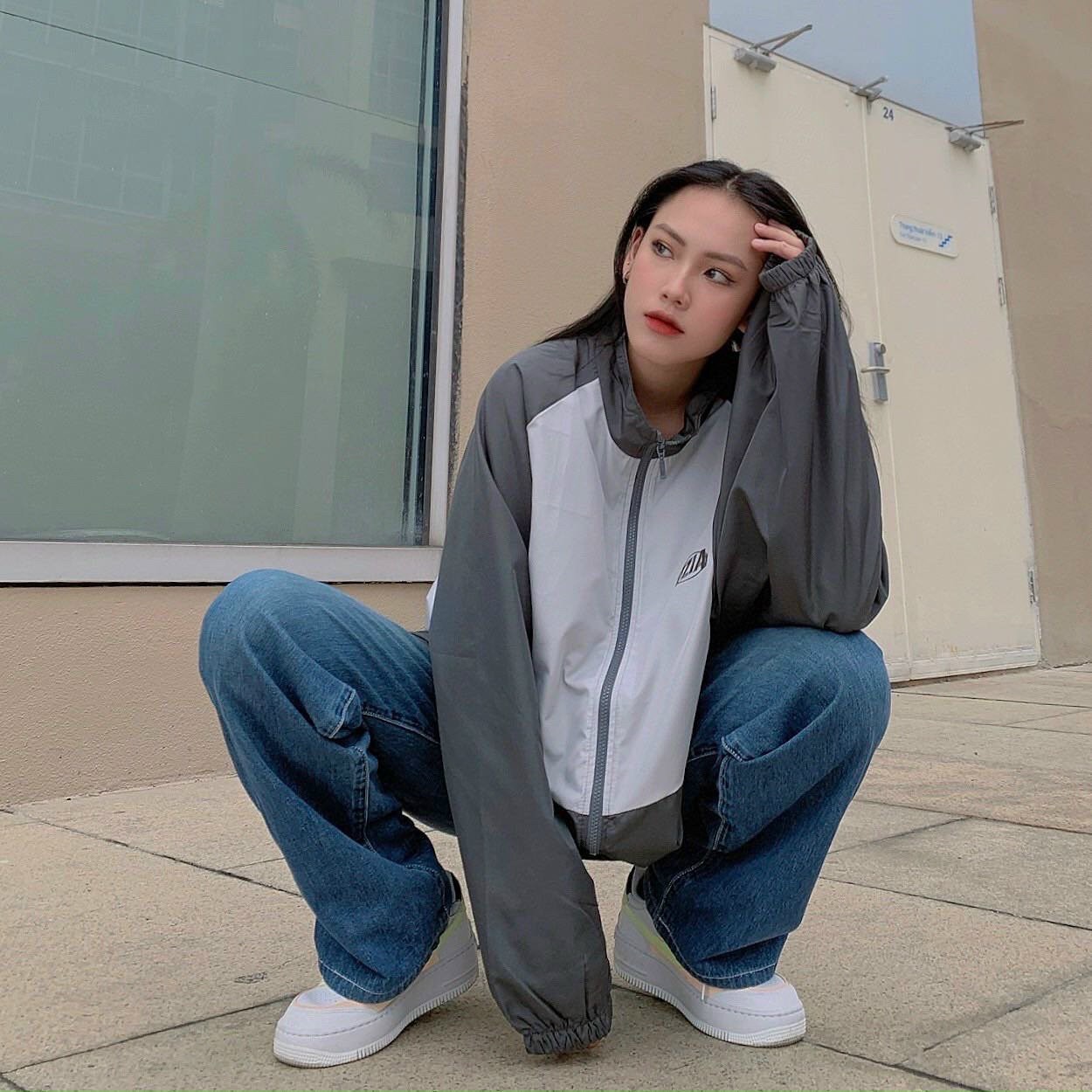 [Giá hủy diệt] [Ảnh thật] [Chính hãng] Áo Khoác Dù 7ZIA Ulzzang Nam Nữ Unisex Form Rộng Bomber Jacker | BigBuy360 - bigbuy360.vn