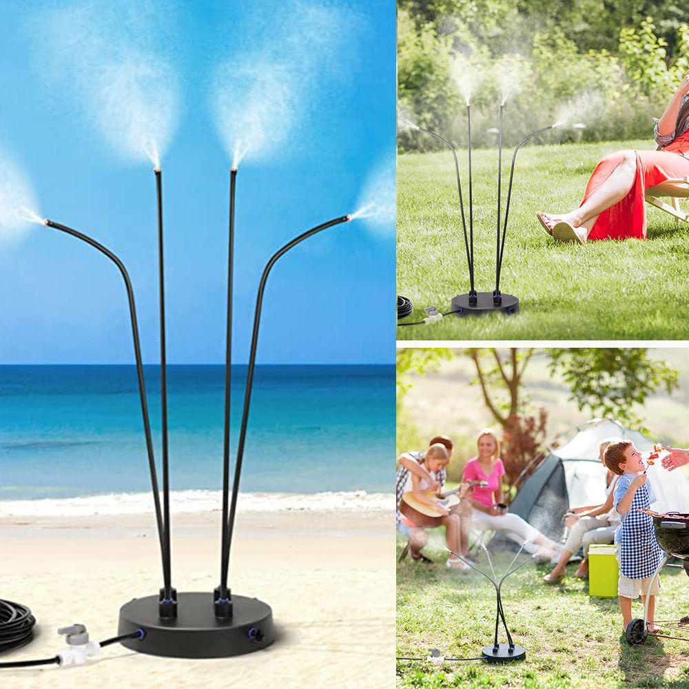 SUENIN Vòi Phun Sương Đứng Di Động Bằng Đồng Thau Cho Sân Vườn