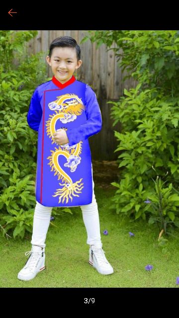 Combo 2 áo dài. 1nhi 1đại